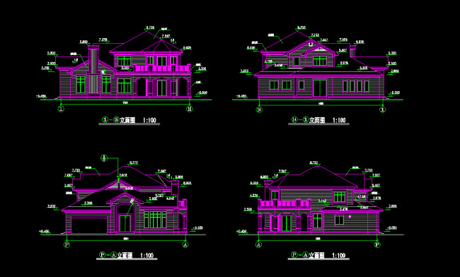 cad立面图中EQ是什么意思-在CAD建筑标注尺