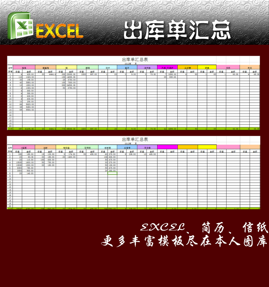 急求药品出库单和入库单的EXCEL表格模板-出