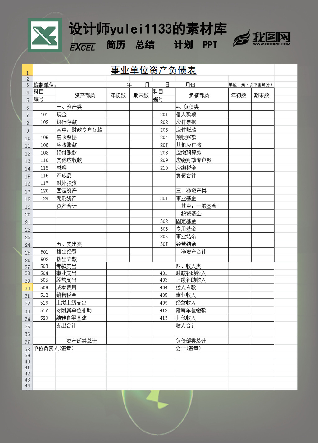 我单位向银行贷款200万元,求财务报表:资产负