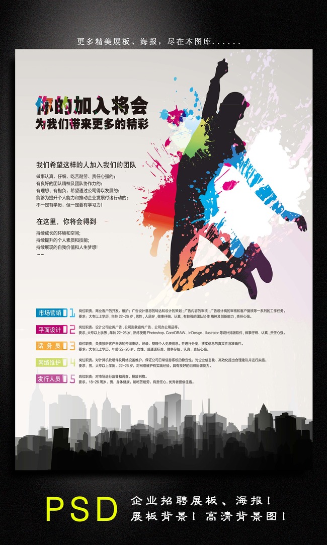 证券公司经典招聘广告词-招工广告词