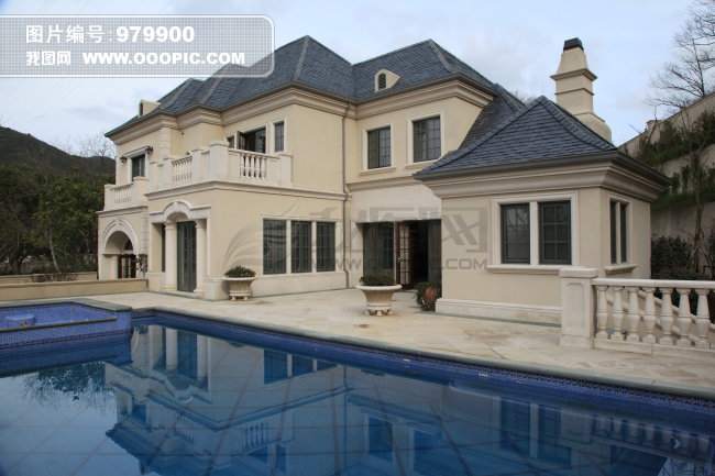 豪华别墅风景图片素材(图片编号:979900)_私人