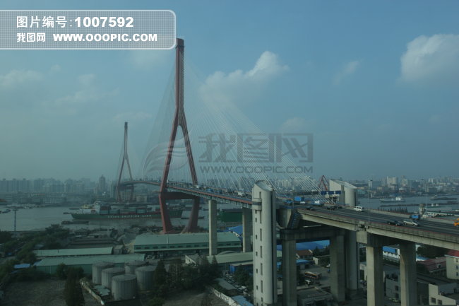 上海高架桥 摄影图片图片素材(图片编号:1007