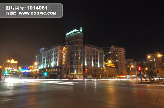 惠中酒店夜景模板下载(图片编号:1014061)__其
