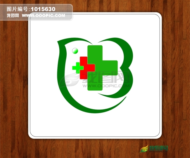 灵宝第三医院院徽设计模板下载(图片编号:101