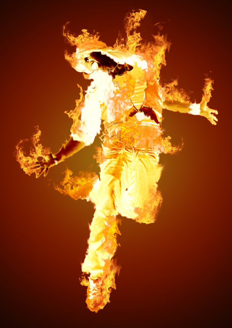 燃烧的火人设计素材PSD格式下载模板下载(图片编号:1018546)_原创素材_+