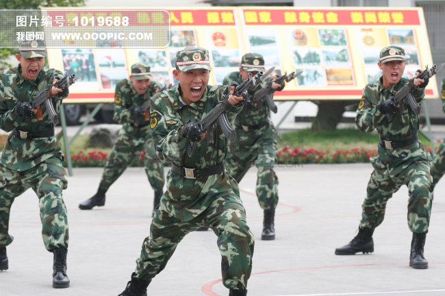 军人训练 图片下载