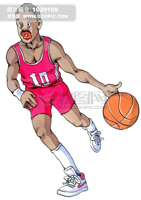 打篮球图片素材(图片编号:1020169)_体育插画