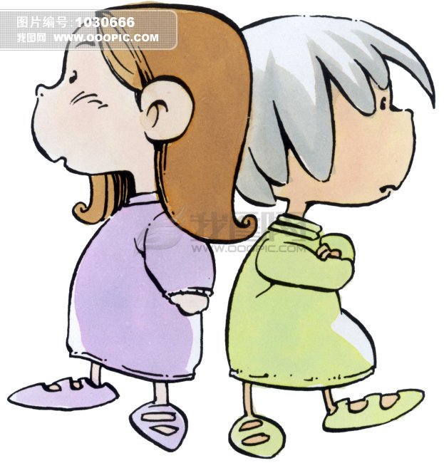 可爱男孩<em>女孩</em>双子座+星座插画