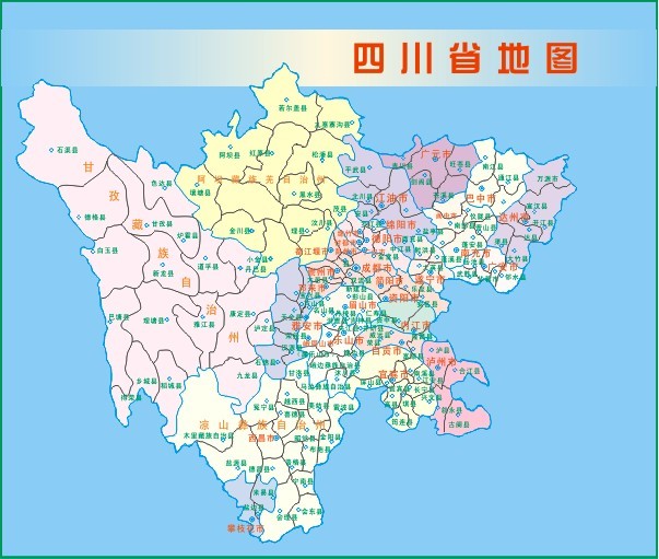 四川省地图模板下载(图片编号:1066054)_其他