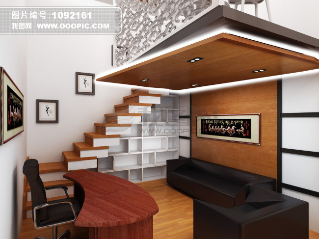 装饰公司 办公场地设计模板下载(图片编号:109
