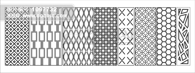 玻璃雕刻花纹模板下载(图片编号:1097732)_雕刻图案_其他_我图网weili.ooopic.com