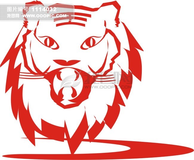 老虎logo矢量图