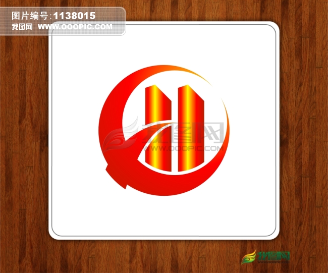 福建新华建筑投资有限公司标志设计模板下载(