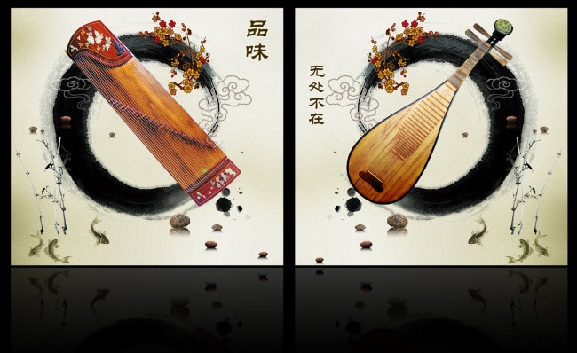 古琴古色模板下载(图片编号:1170889)图片