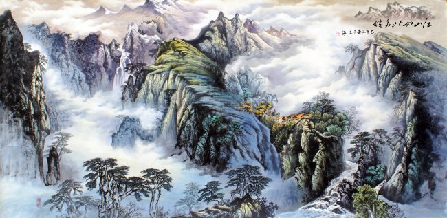 江山如此多娇模板下载(图片编号:1217055)_其他_其它图片|简历|档案|地震_我图网weili.ooopic.com