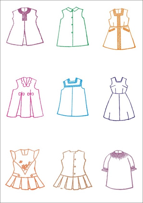 女童裙子-服装设计