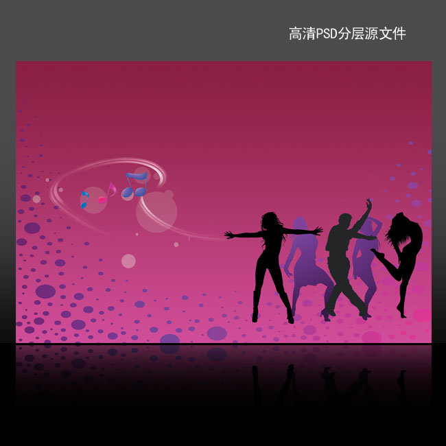 舞蹈行业海报背景图PSD下载模板下载(图片编