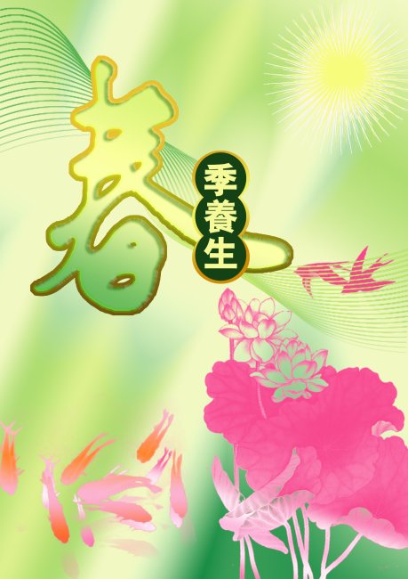 春季养生模板下载(图片编号:1303842)_产品画