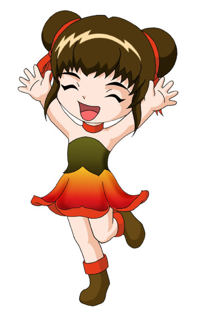 小红妹妹模板下载(图片编号:1304994)