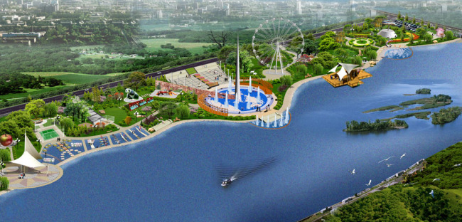 水上乐园模板下载(图片编号:1333159)_园林设