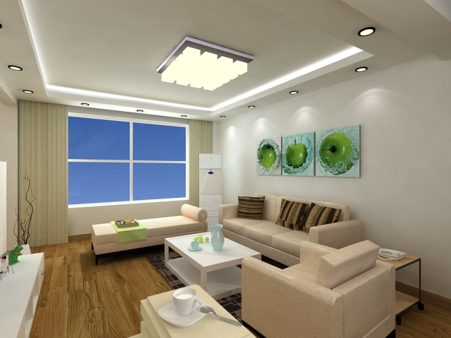 现代简约客厅模板下载(图片编号:1351068)_室