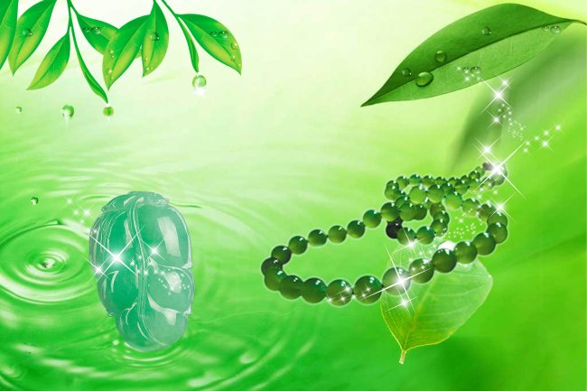 翡翠海报设计模板下载(图片编号:1392918)_海