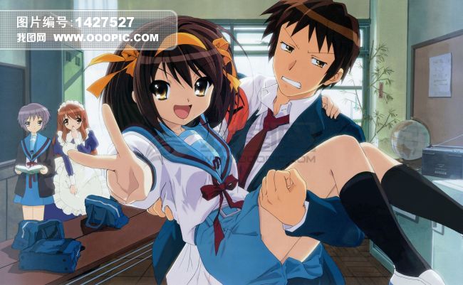  凉宫春日 模板下载