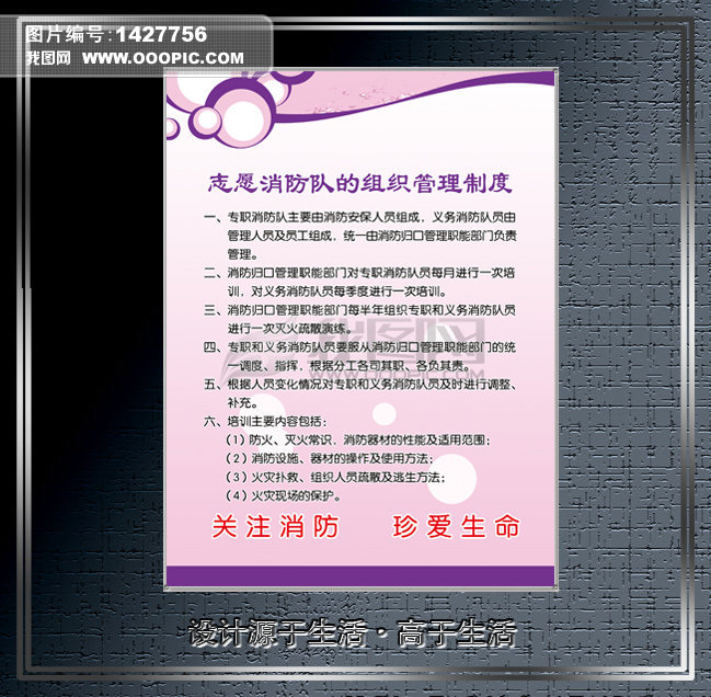 志愿消防队的组织管理制度设计模板下载模板下