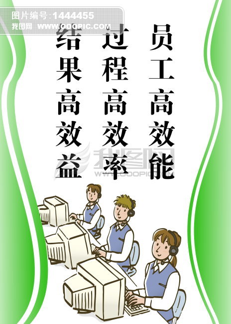 促进工作 提高效率 激励员工 提高素质模板下载