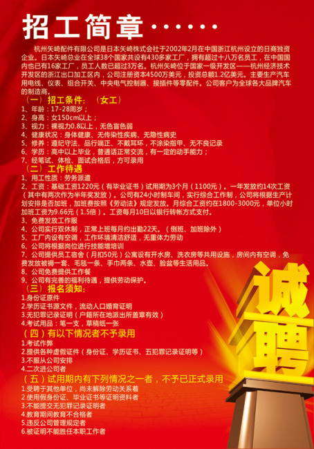 人才招聘信息海报设计模板下载(图片编号:335