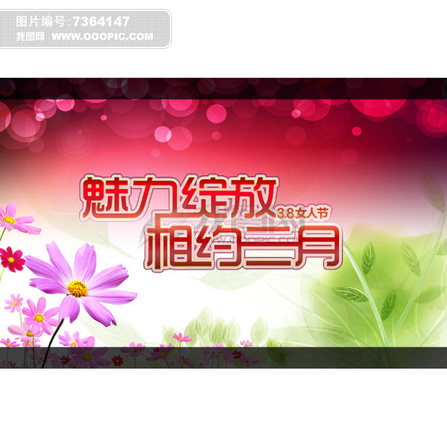 三八妇女节模板下载(图片编号:7364147)