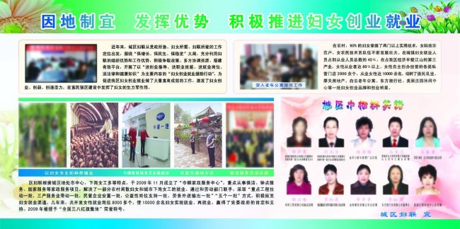 积极推进<em>妇女就业</em> <em>创业</em>模板下载(图片编号:101