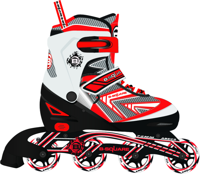 直排溜冰鞋模板下载(图片编号:10177646)_产品