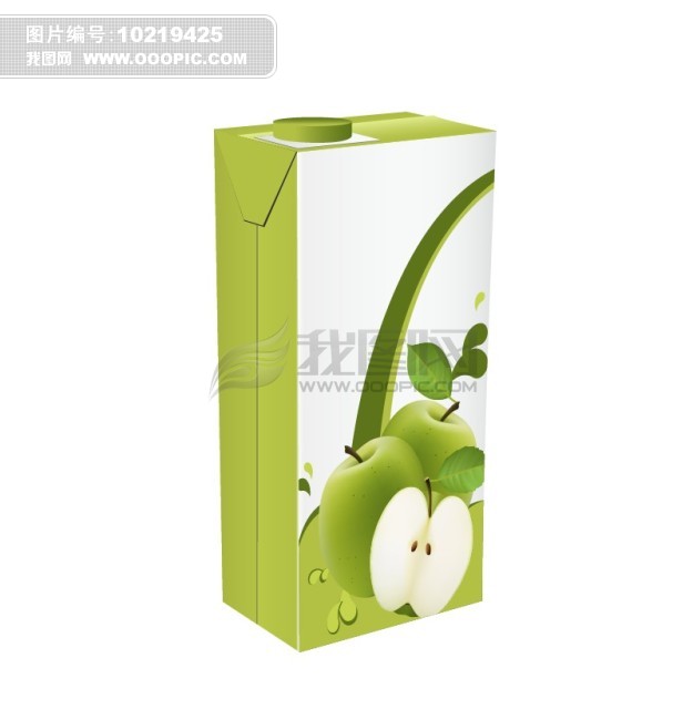 苹果醋果汁饮料包装模板下载(图片编号:10219
