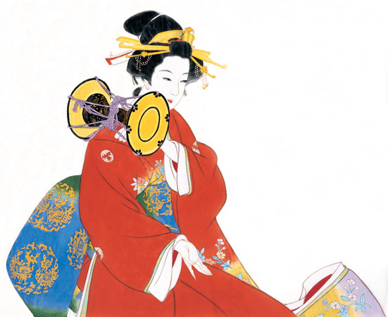 <em>日本</em>仕女图 古代<em>美女</em> 仕女图 古典<em>美女</em>模板下载