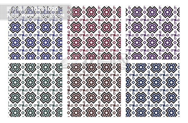 <em>无缝拼接</em>花型WT0025模板下载(<em>图片</em>编号:1028