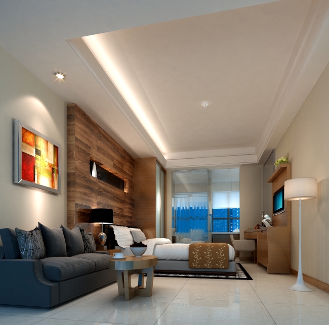 单身公寓设计方案效果图模板下载(图片编号:1