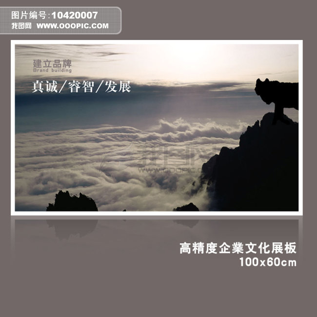 企业文化展板品牌建设模板下载模板下载(图片