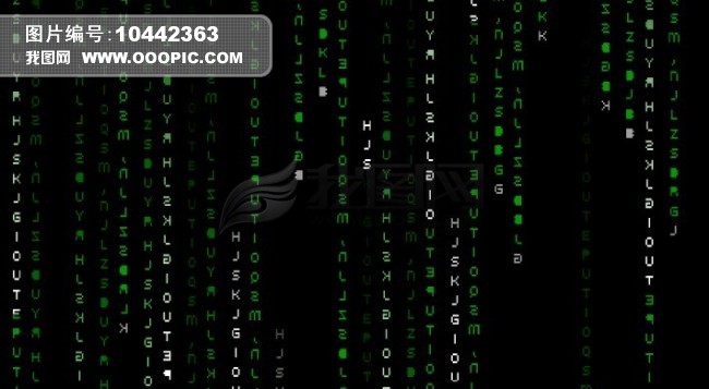 flash黑客帝国特效模板下载(图片编号:1044236