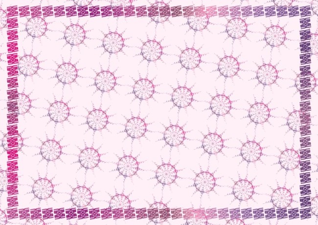 樱桃红美容许可证书纹模板下载(图片编号:104