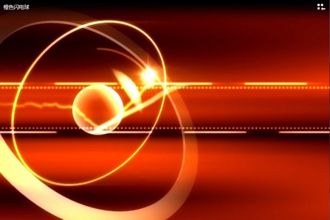 红色闪电球模板下载(图片编号:10587154)_动态