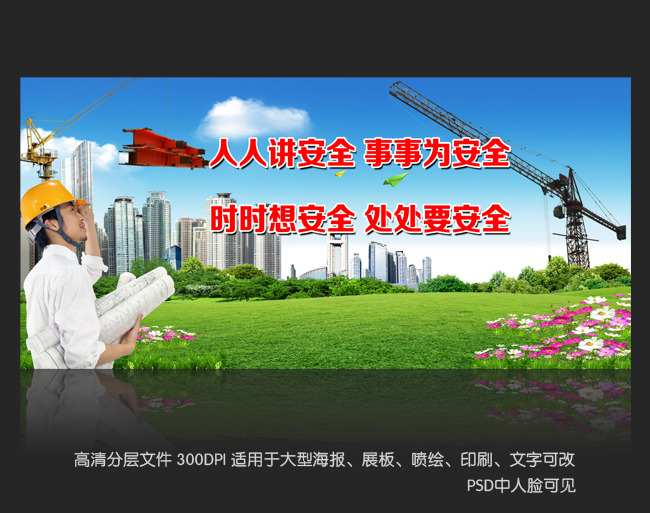 安全生产企业文化展板