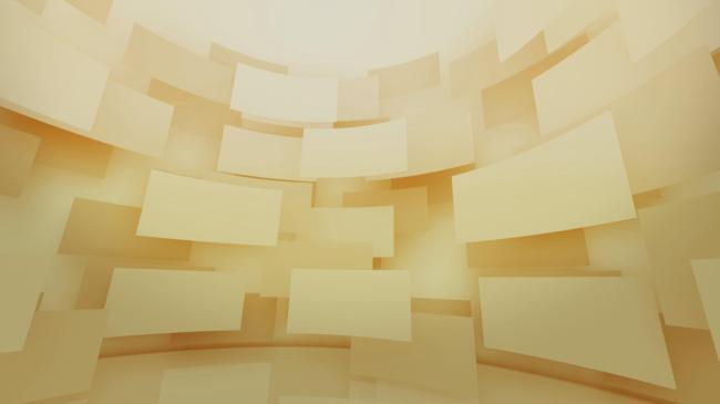 高清旋转方块空间视频素材 1080P模板下载(图