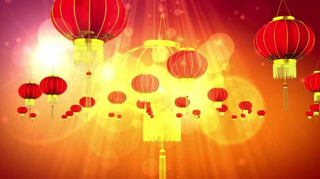 春节灯笼绚丽动态视频1080p全高清模板下载(