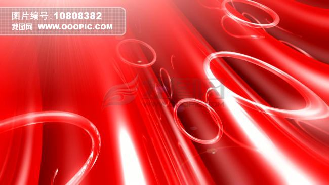 绚丽红色舞台背景动态视频素材模板下载(图片