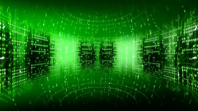 超酷绿色舞台背景视频素材模板下载(图片编号