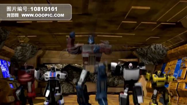 江南Style 机器人模板下载(图片编号:10810161