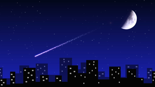 星空流星取戒指效果; 文件详细参数描述; 下载《星空流星取戒指效果图片