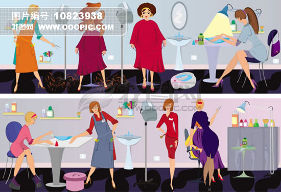 卡通<em>理发</em>插画<em>理发师</em>模板下载(<em>图片</em>编号:10823