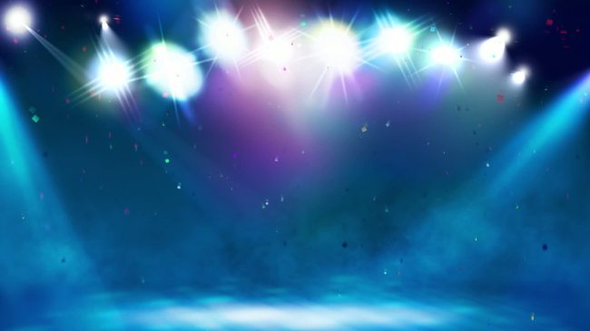 绚丽舞台背景动态视频素材模板下载(图片编号